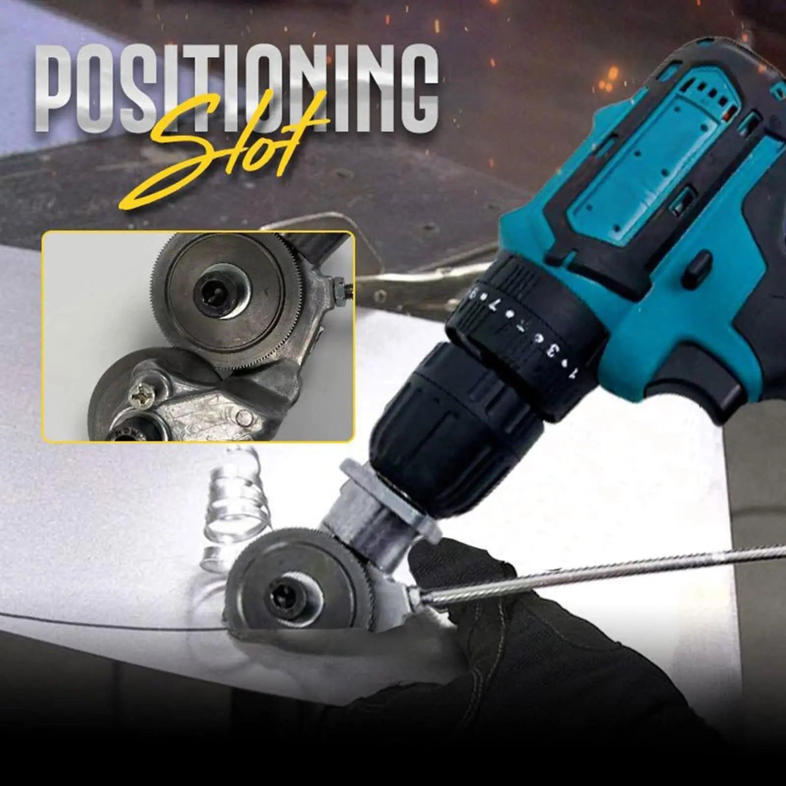 🔥New Year Promotion 49% OFF🔥Electric Drill Shears Attachment Cutter 