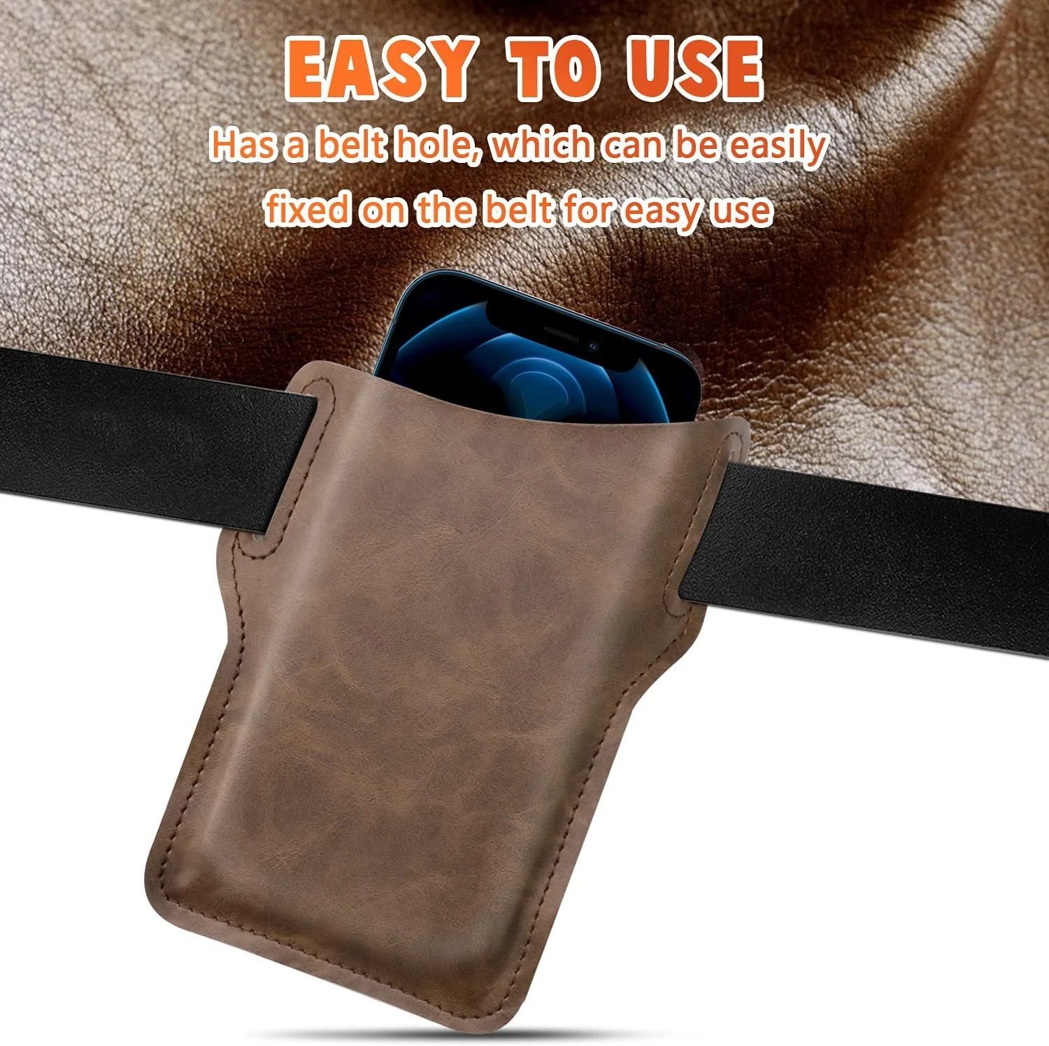 Buy 1 Get 1 Free - 49% OFF - Universal Leather Case Waist