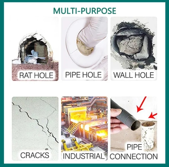 (🔥Mother's Day Sale- SAVE 49% OFF) New Type Waterproof Sealant Mastic - Buy 4 Get 4 Free