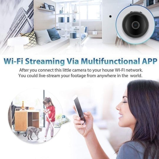 🔥Summer Hot Sale 49% OFF🔥Mini 1080p HD Wireless Magnetic Security Camera