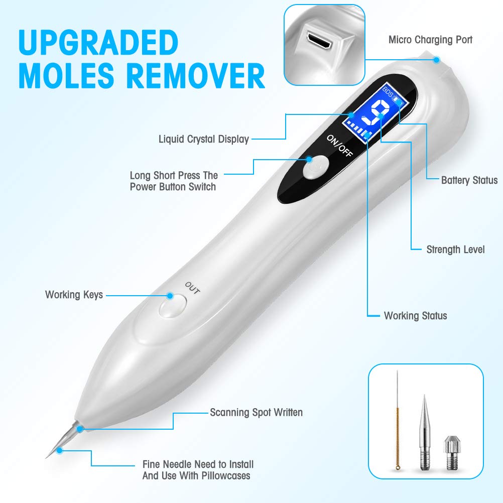 Mole Removal Warts Removal Mole Removal with 9 Strength Levels