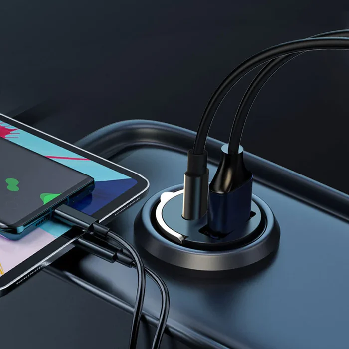 Multi Compatible 100W Fast Charging Car Charger