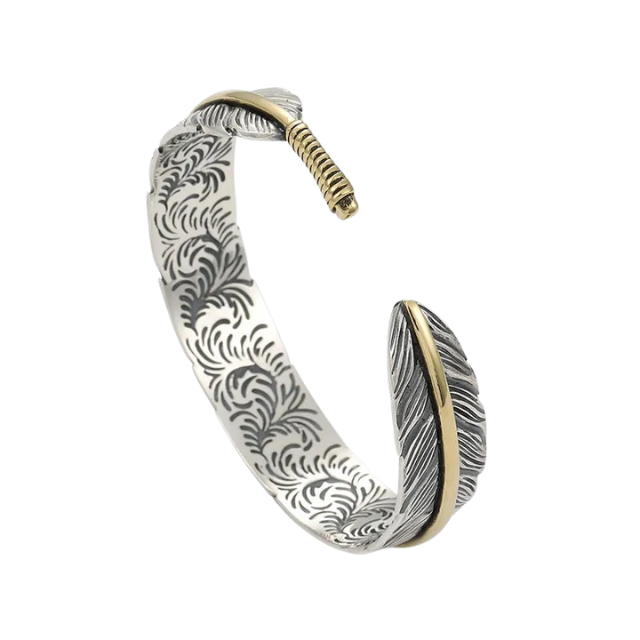 Vintage Feather Bracelet