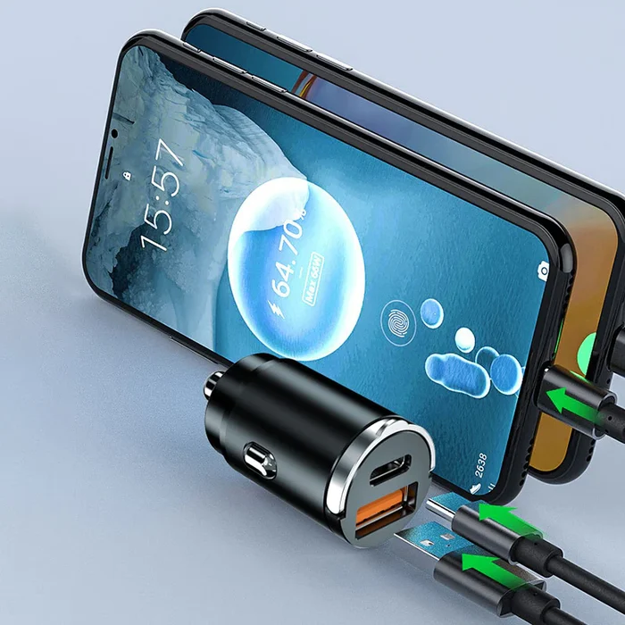 Multi Compatible 100W Fast Charging Car Charger