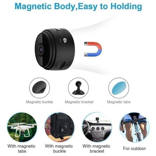 🔥Summer Hot Sale 49% OFF🔥Mini 1080p HD Wireless Magnetic Security Camera