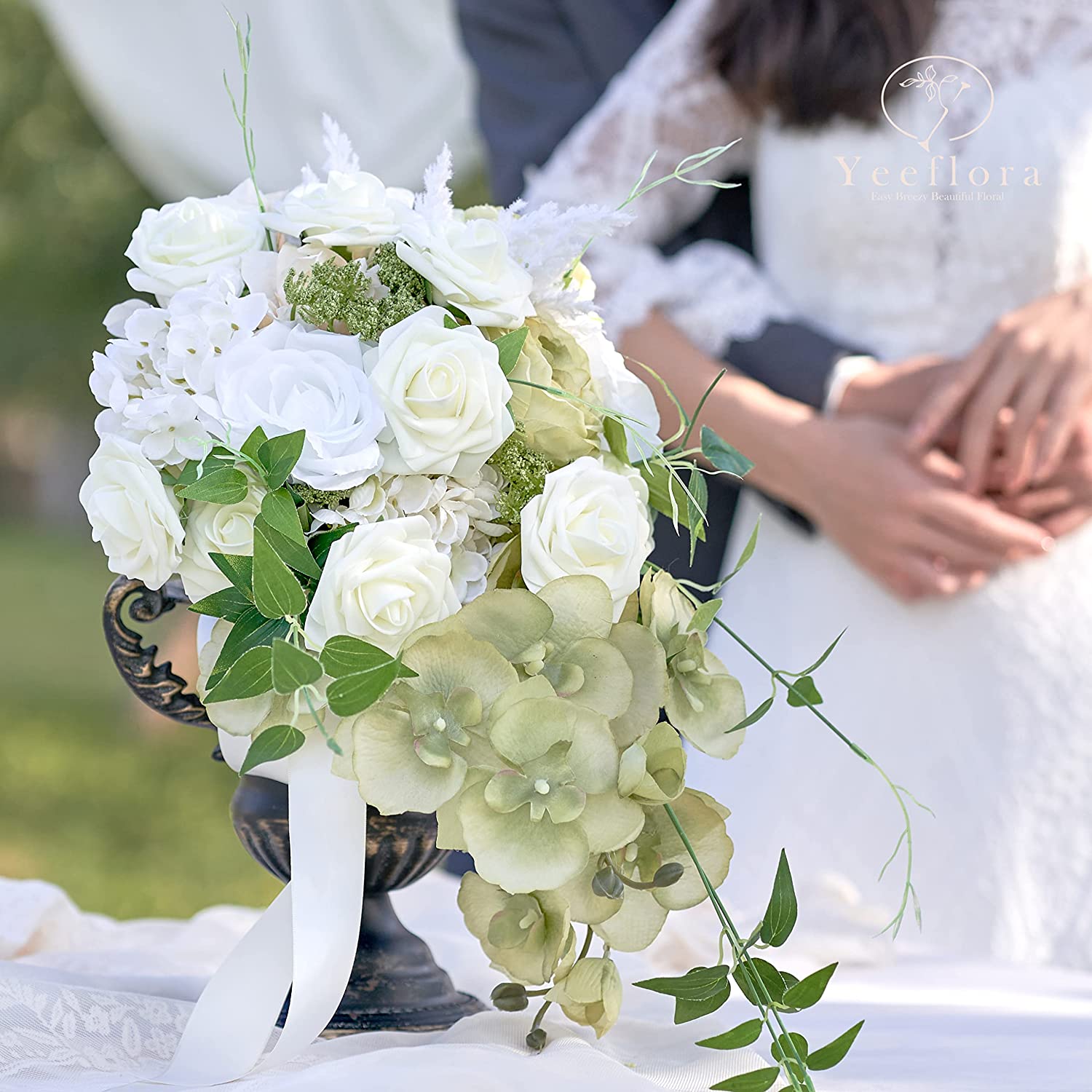 YEEFLORA Artificial Flowers Combo