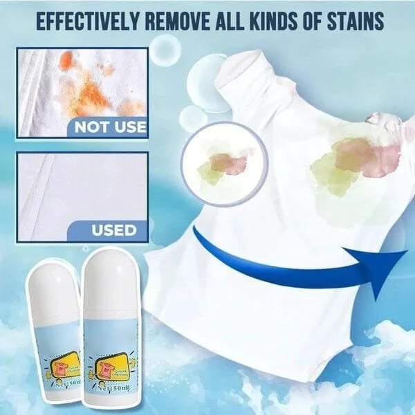 HOT SALE 49% off Magic Stain Remover Rolling Bead（Non-toxic and non-hazardous）