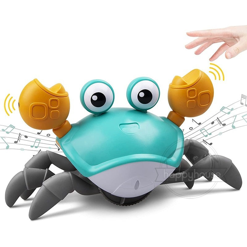 GOATYGOATY® CRAWLING CRAB BABY TOY: INTERACTIVE AND EDUCATIONAL TOY FOR BABIES