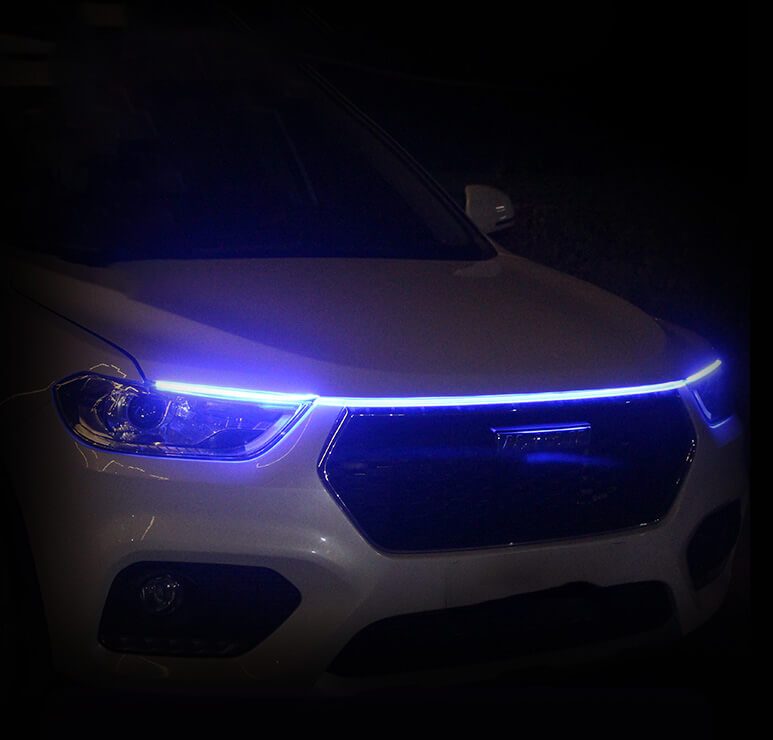 Dynamic Car Hood LED Strip