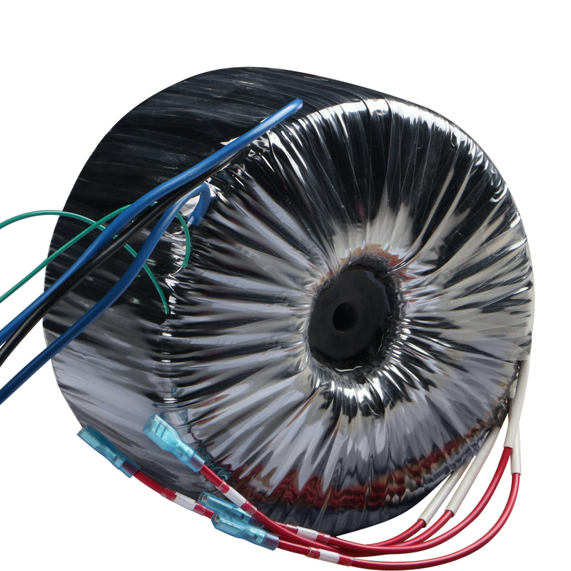 Customized ring transformer 220v 240v 12v 24v for audio amplifiers power transformer cooper toroidal transformer-nretec