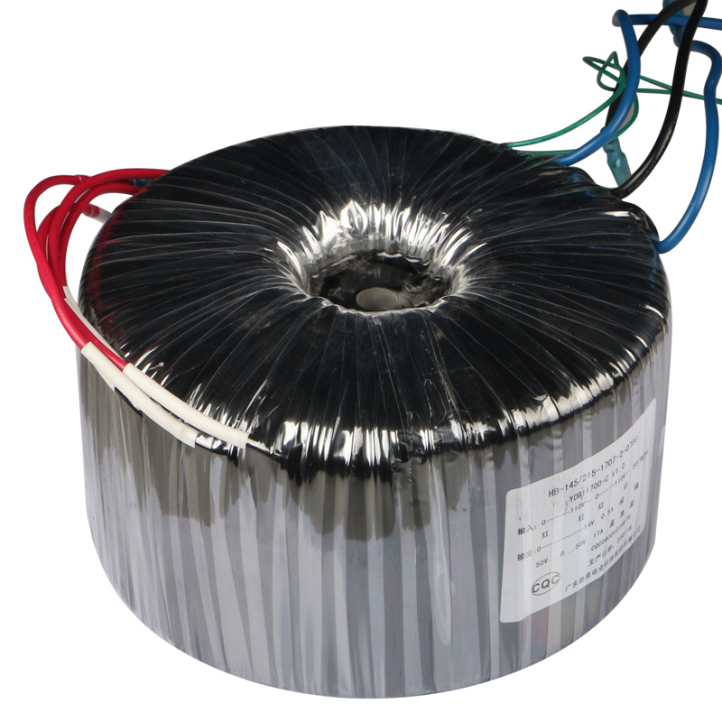 Customized ring transformer 220v 240v 12v 24v for audio amplifiers power transformer cooper toroidal transformer-nretec