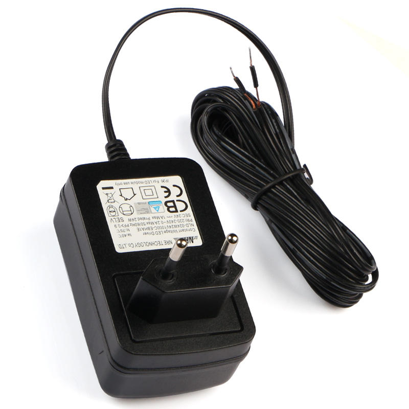 Top Quality 12v 1a Wall Charger 24v 500ma Us Power Plug 12v 24v 12w Us Power Adapter Switching Power Supply Led Driver-nretec