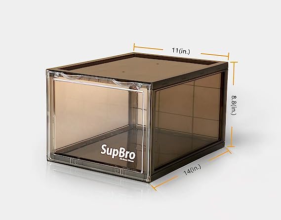 Smoky sneaker crates/shoe box/display box