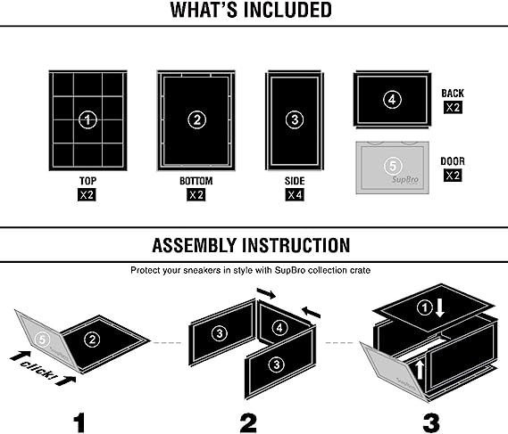 SupBro Collection BLACK Crate (positive open)