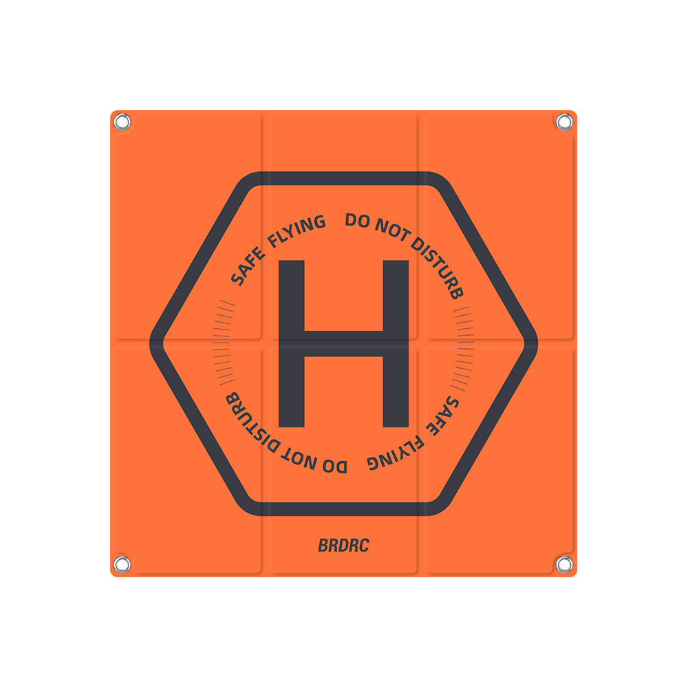 BRDRC Drone Landing Pad Square - 50cm