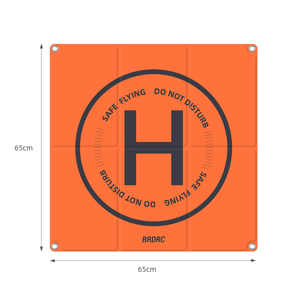 BRDRC Drone Landing Pad Square - 65cm