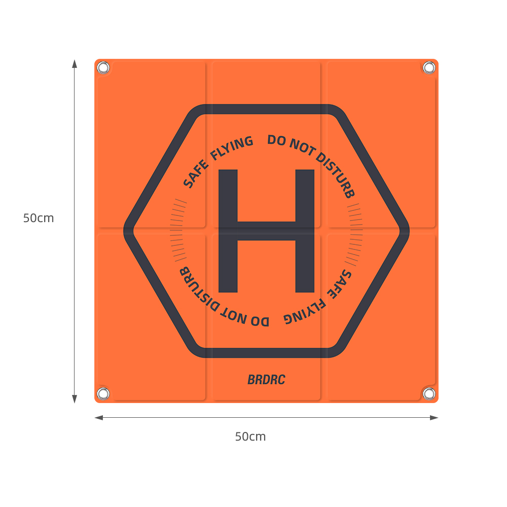 BRDRC Drone Landing Pad Square - 50cm