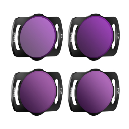 BRDRC 4PACK (ND8+ND16+ND32+ND64) for DJI O3