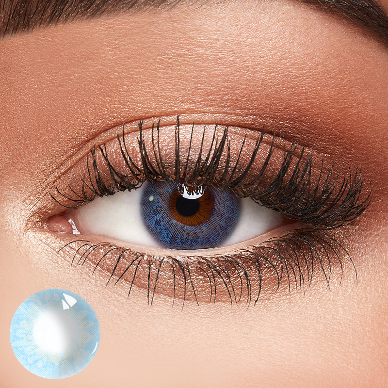 Iris II Blue Coloured Contact Lens
