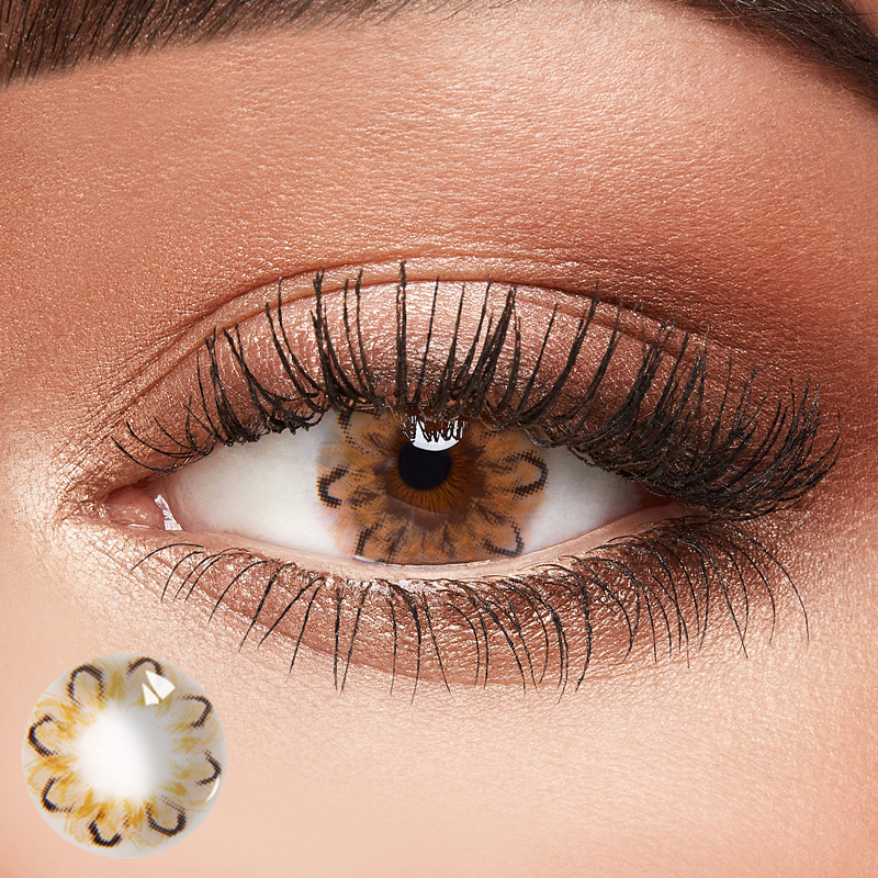 Big Donut Brown Coloured Contact Lens