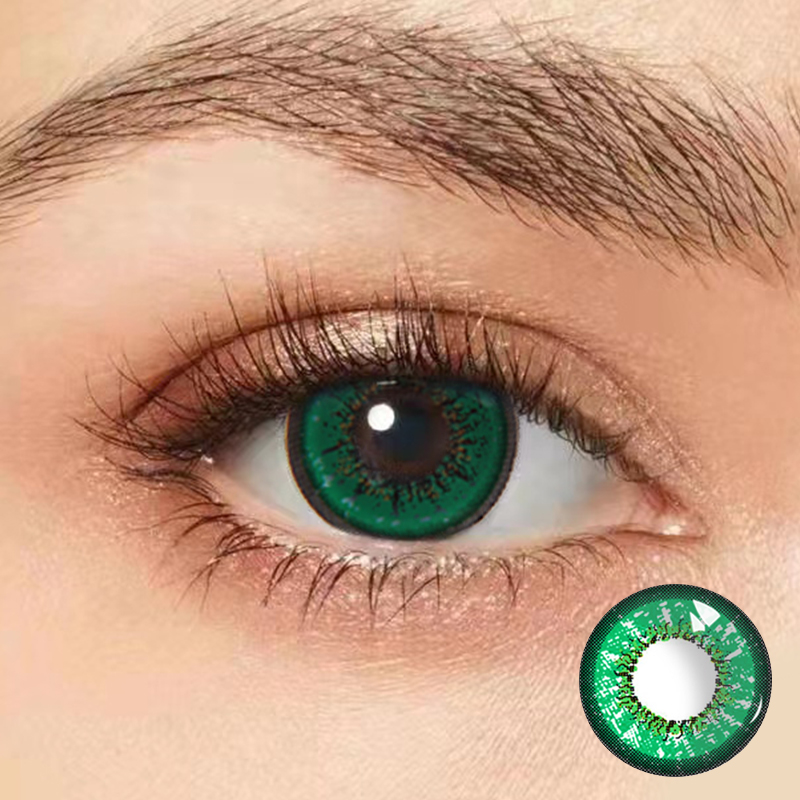 Aiyanye Green Coloured Contact Lens