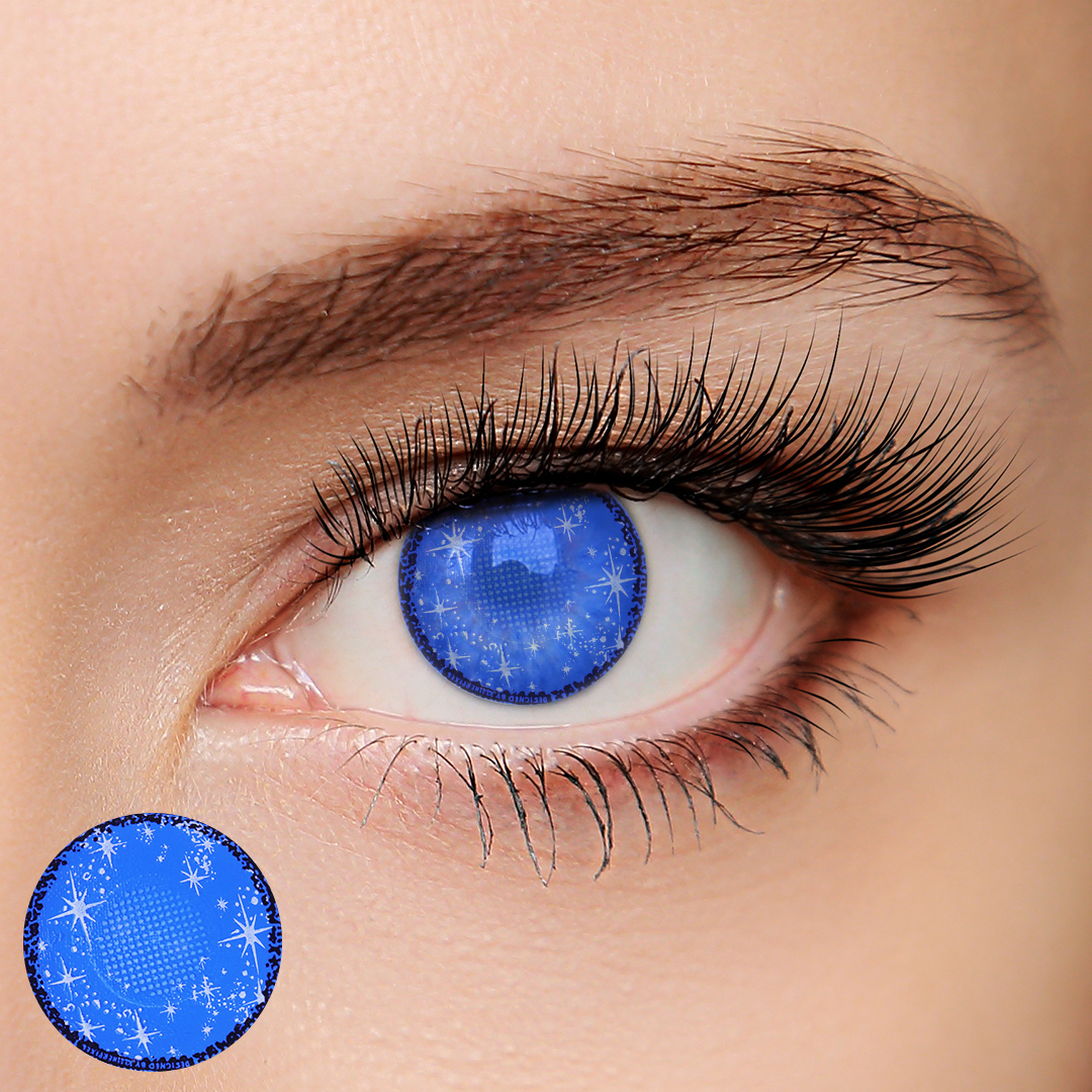 Midsummer Night Blue Coloured Contact Lens