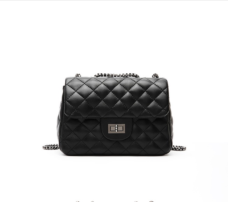 Genuine Leather Satchel Handbags Shoulder Bag Tote Purse Messenger Bags Shoulder Sling Bag With Chain For Girls