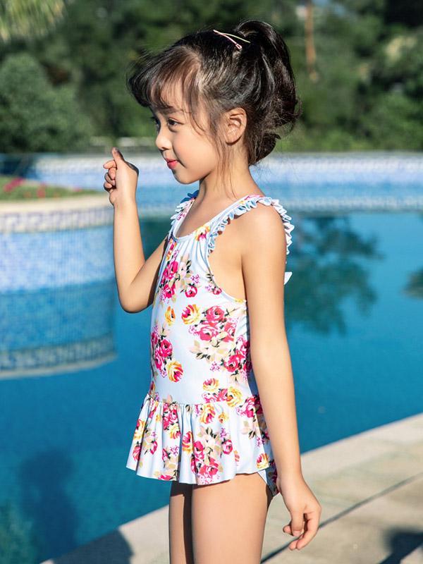 Aonihua Lovely Bowknot Princess Swimwear