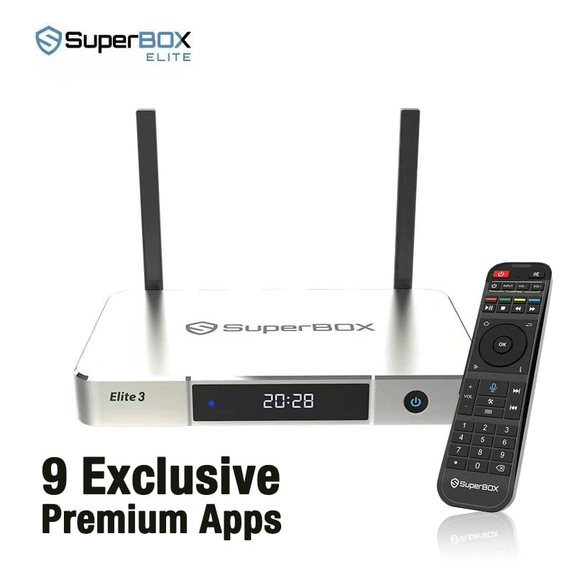 SuperBox Elite 3 | Fully Load 6K with 4Gb RAM & 64 GB Media Player