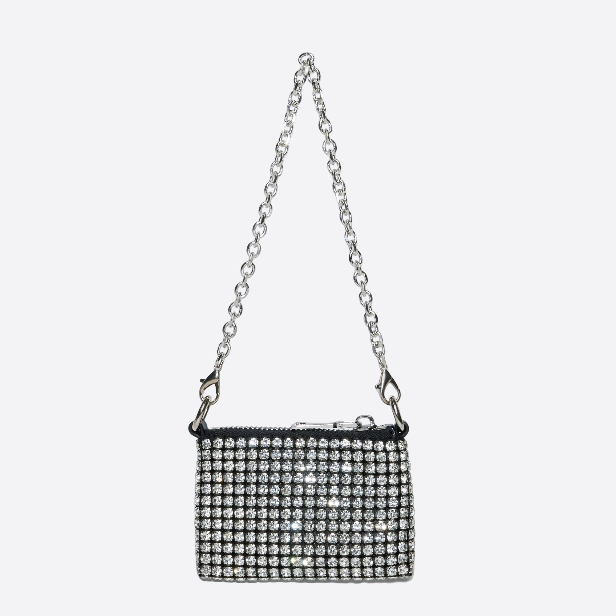 Reinestone Square Shoulder Chain Bags