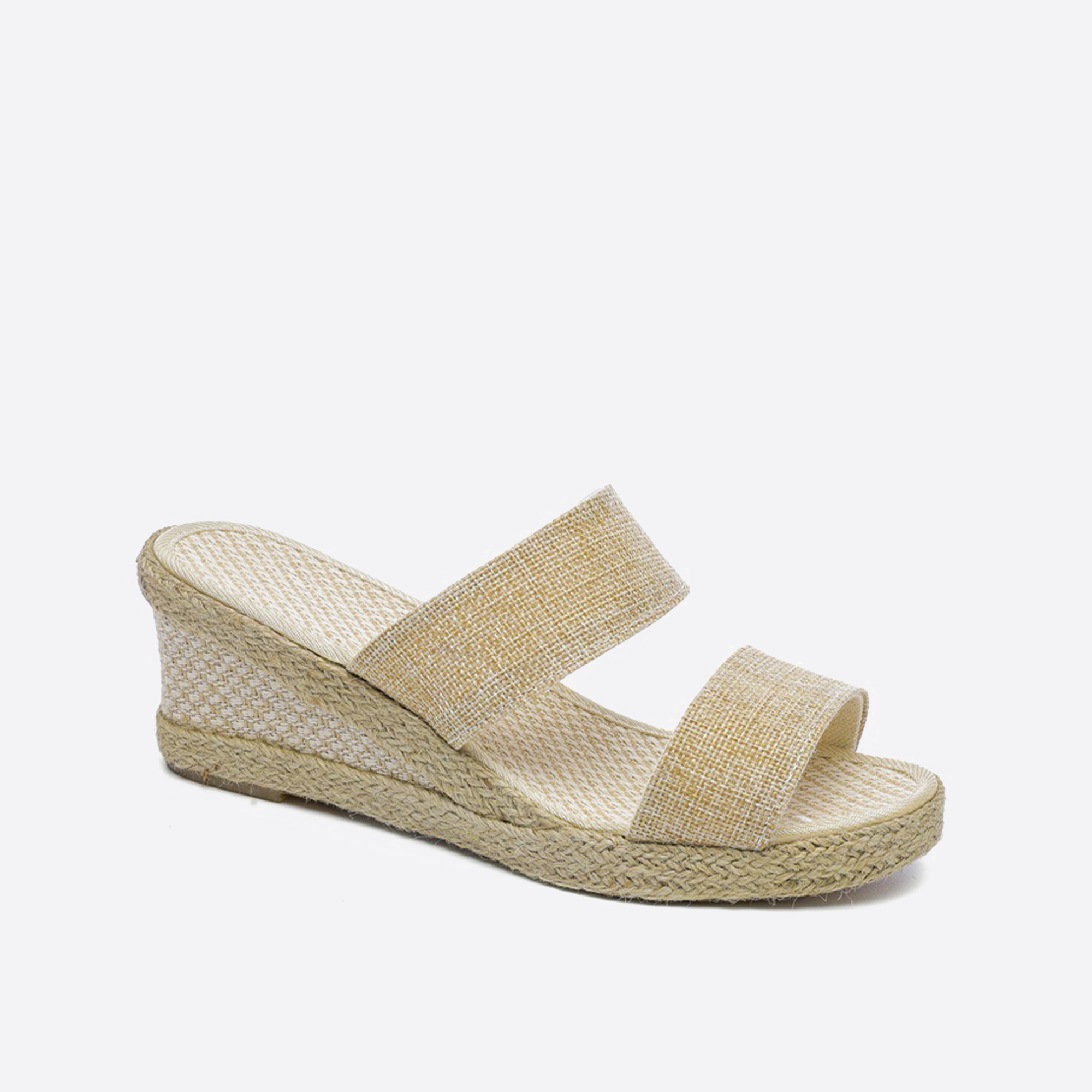 Platform & Wedge Mule Work Sandals