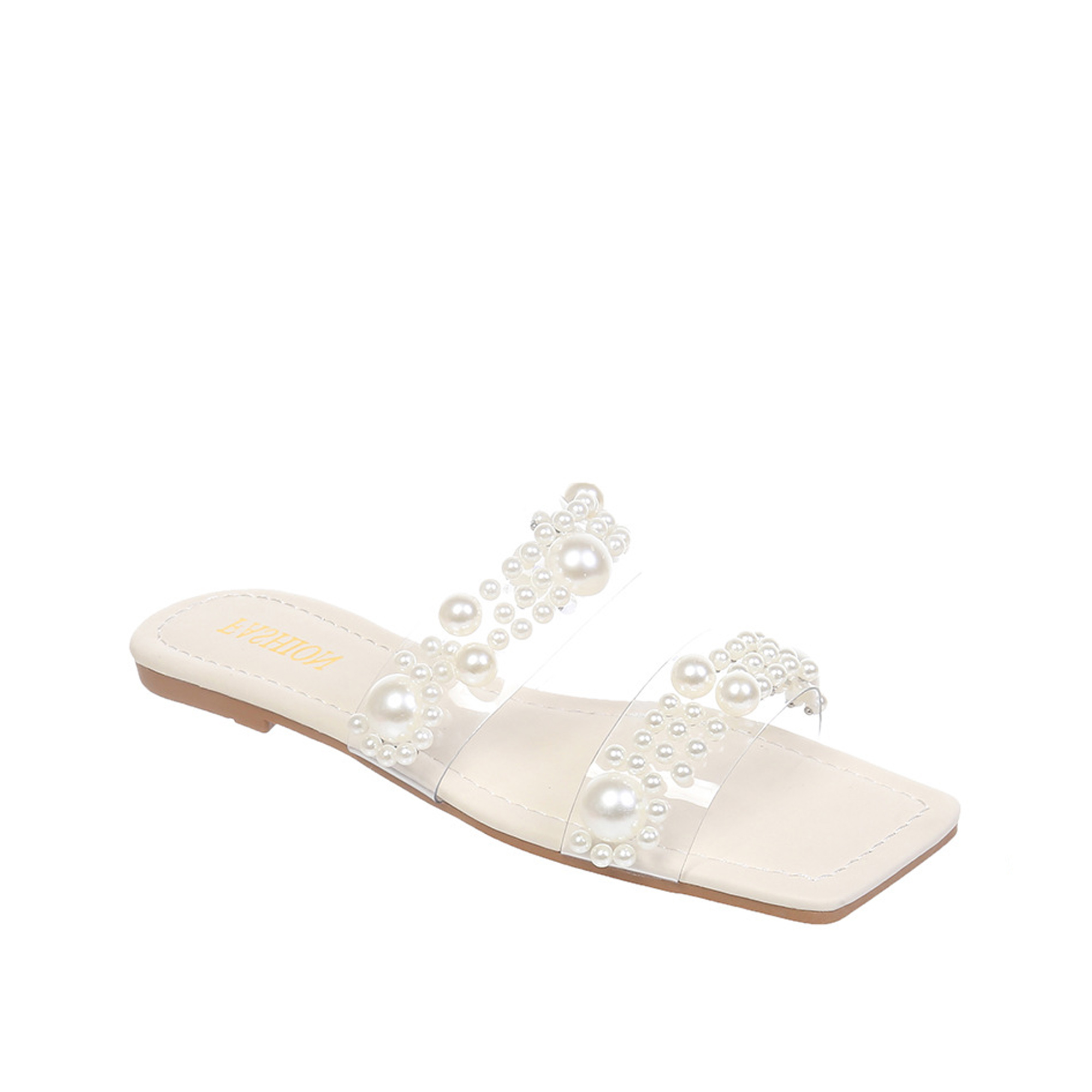 Sexy Square Toe Flat Sandals