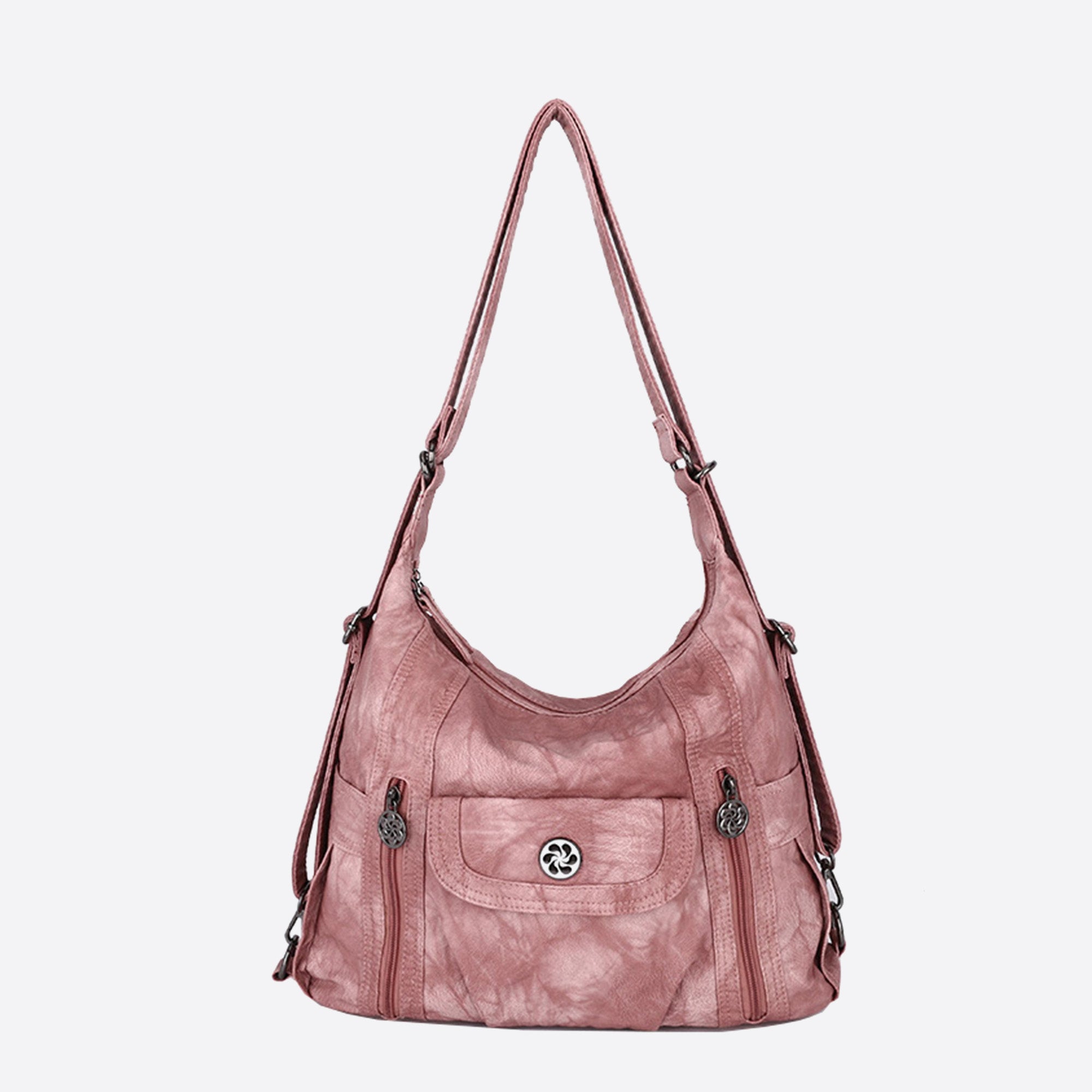 Retro Soft Pu Leather Shoulder Bag Women's Bag