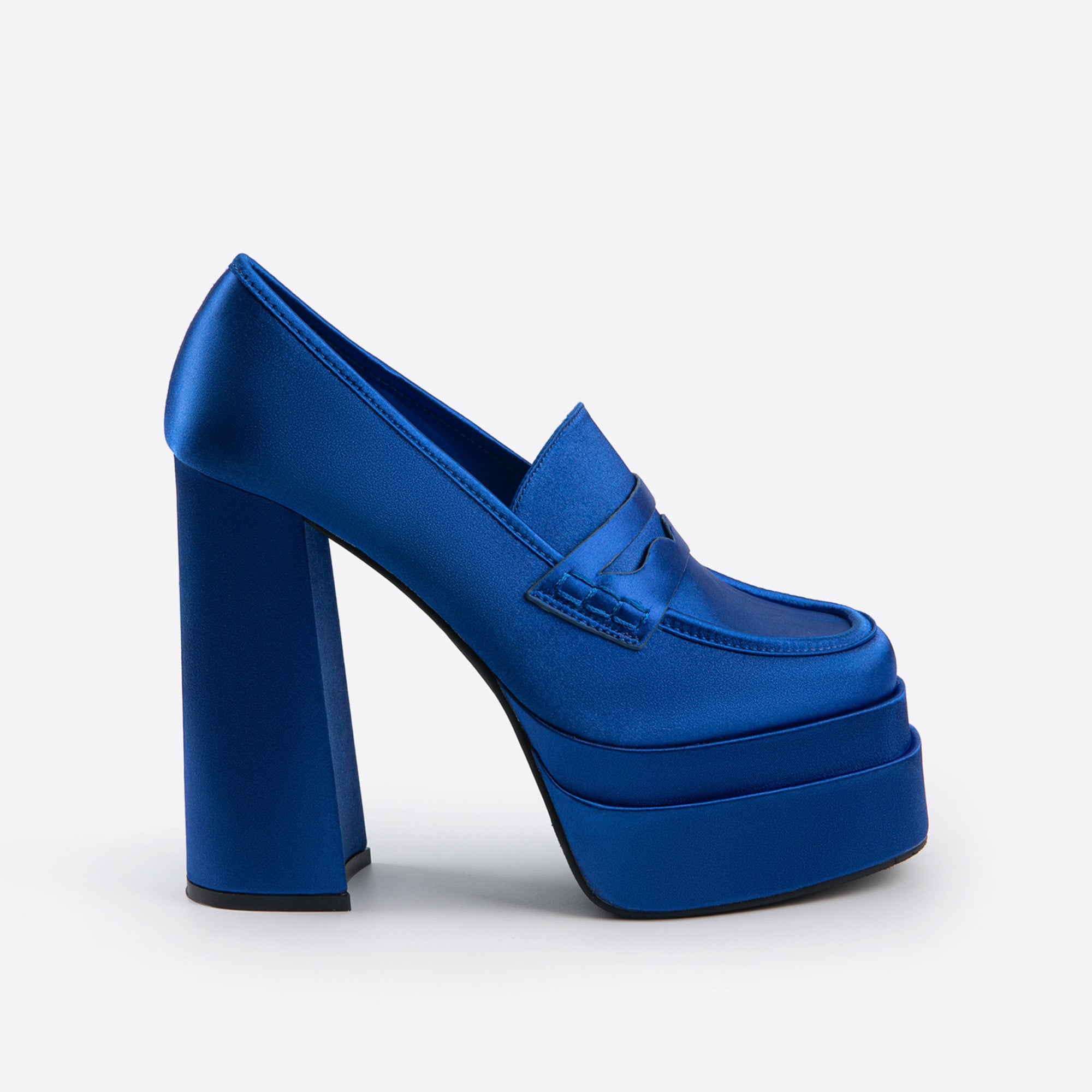 Square Toe Waterproof Platform Super High Heel