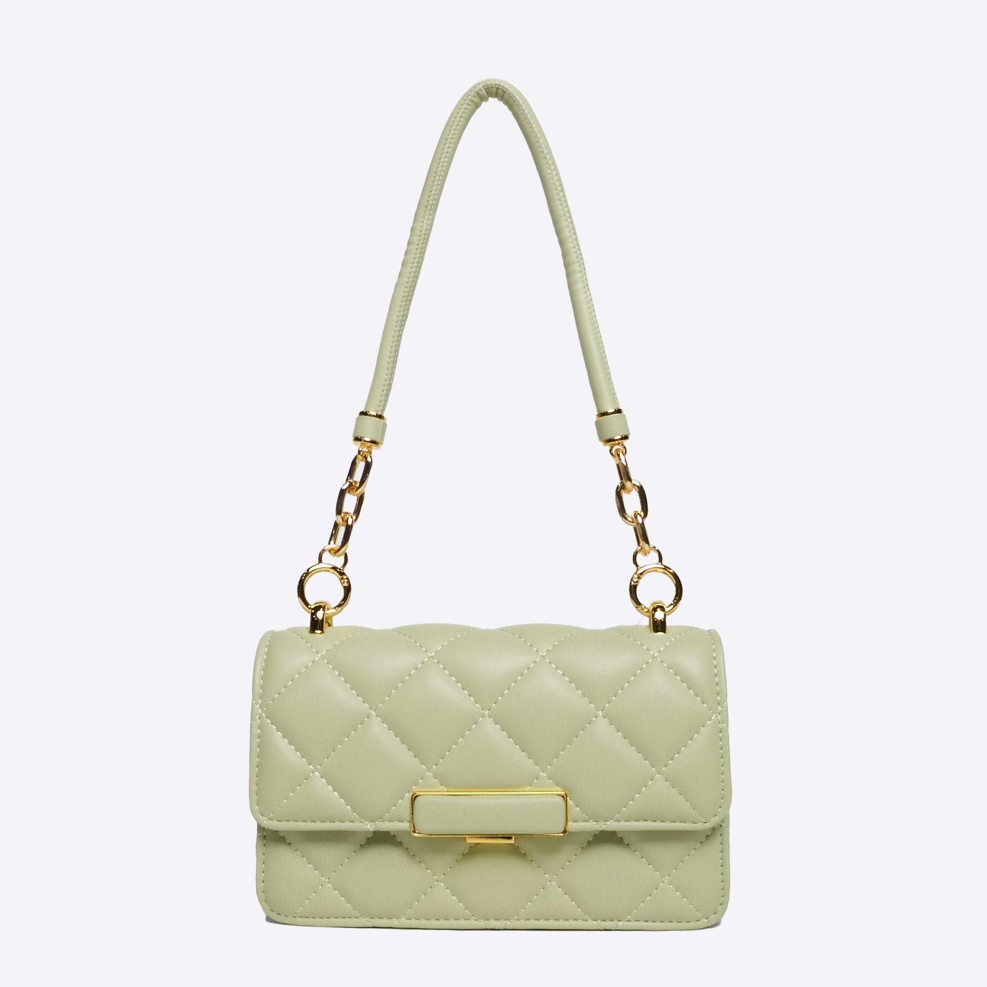 Quilted Convertible Shoulder/Crossbody Bag