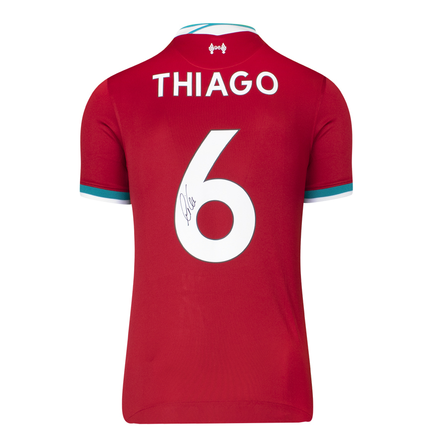 Thiago's Liverpool Maestro - Classy 2021/22 Kit-The Autograph Arena