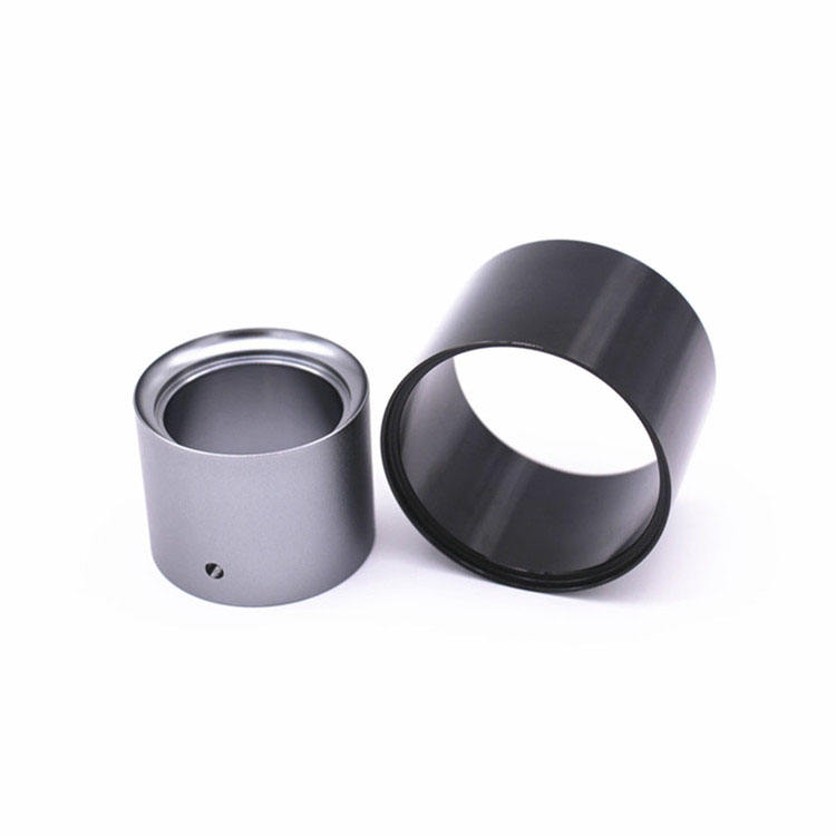 Mini bluetooth speaker housing CNC aluminum turned parts car audio metal case housing