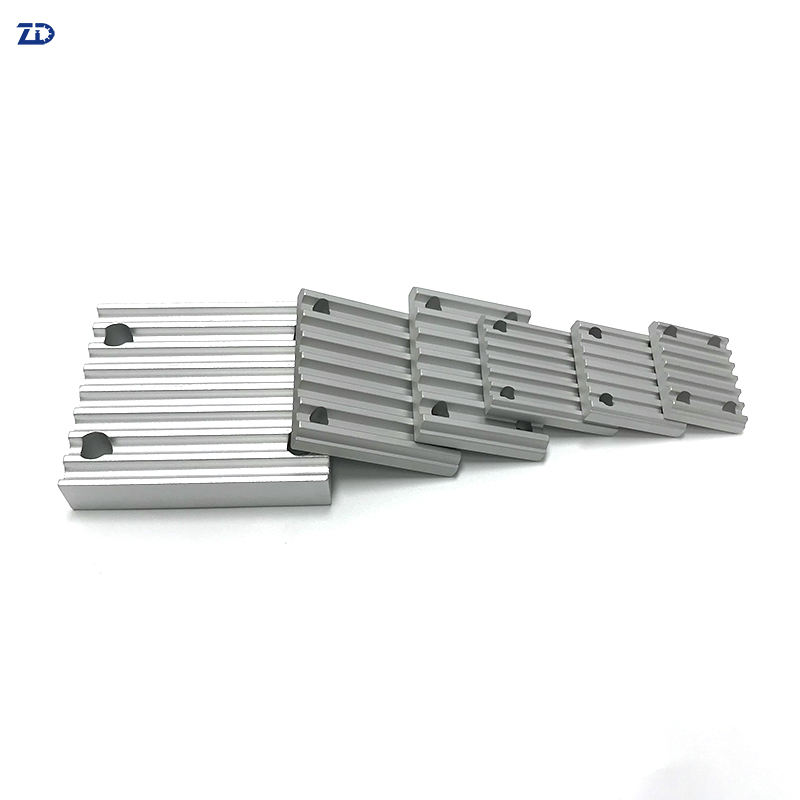 High precision Timing belt clamp plate Tooth plate for timing belt connect toothed clamp-ZHENDE