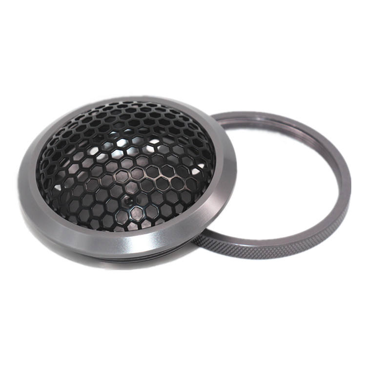 DIY Speaker Grille Loudspeakers Protective Cover Nets Tweeter Cover Car Speaker Decorative Circle Speaker Metal Mesh Cover-ZHENDE