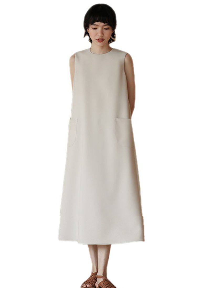 2023 Summer New Collection: Simple Loose Sleeveless Dress CA061301