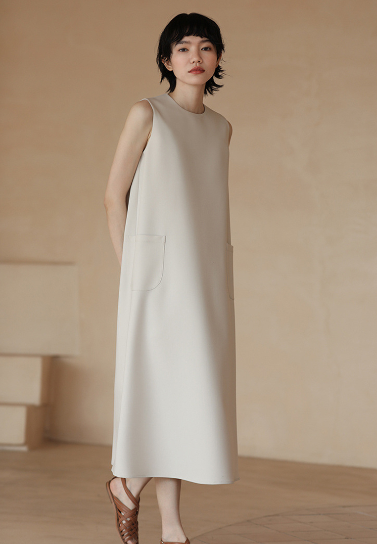 2023 Summer New Collection: Simple Loose Sleeveless Dress CA061301