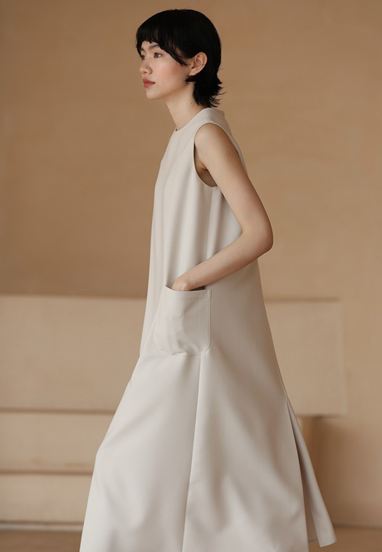 2023 Summer New Collection: Simple Loose Sleeveless Dress CA061301