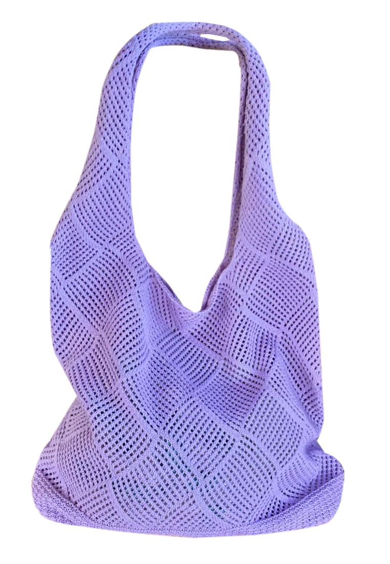 2023 New Hollow Knitted Bag Woolen Tote Bag  Single Shoulder Bag CA080710BE