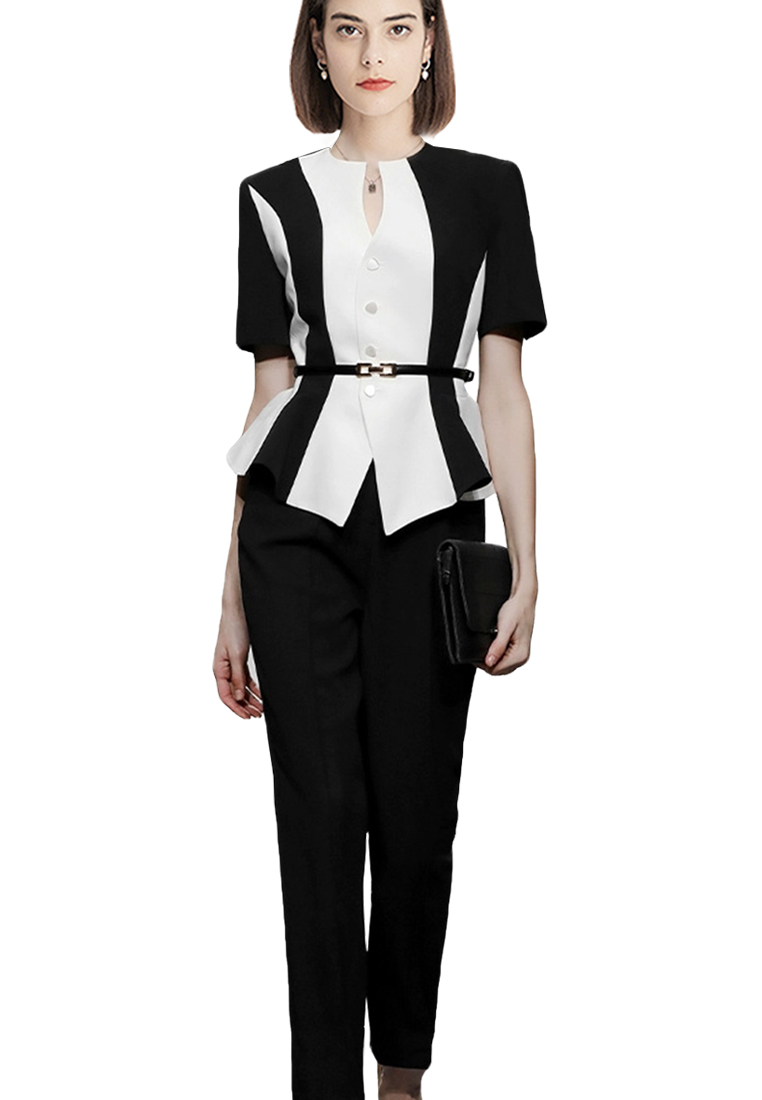 2023 summer fashion temperament splicing and capable suit suit CA061510MT