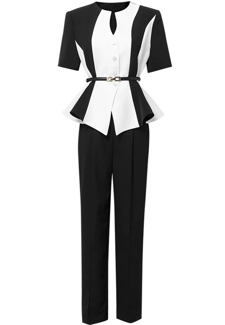 2023 summer fashion temperament splicing and capable suit suit CA061510MT