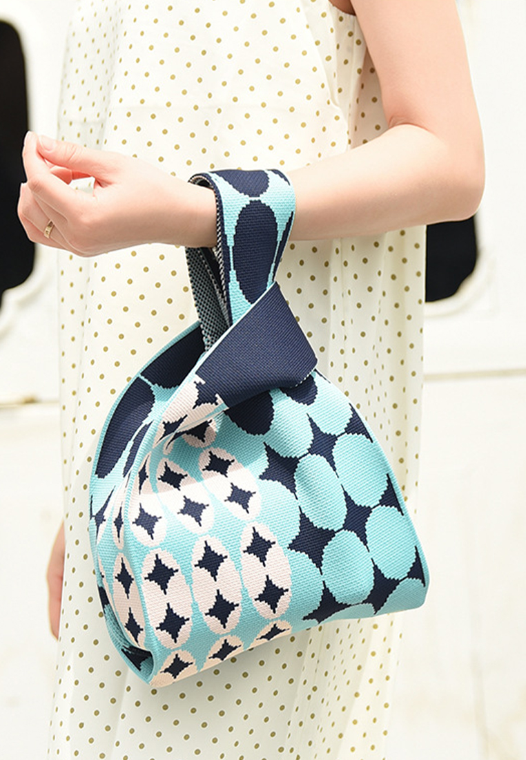 2023 New Personalized Woven Casual Multi Pattern  Tote Bag CA080714
