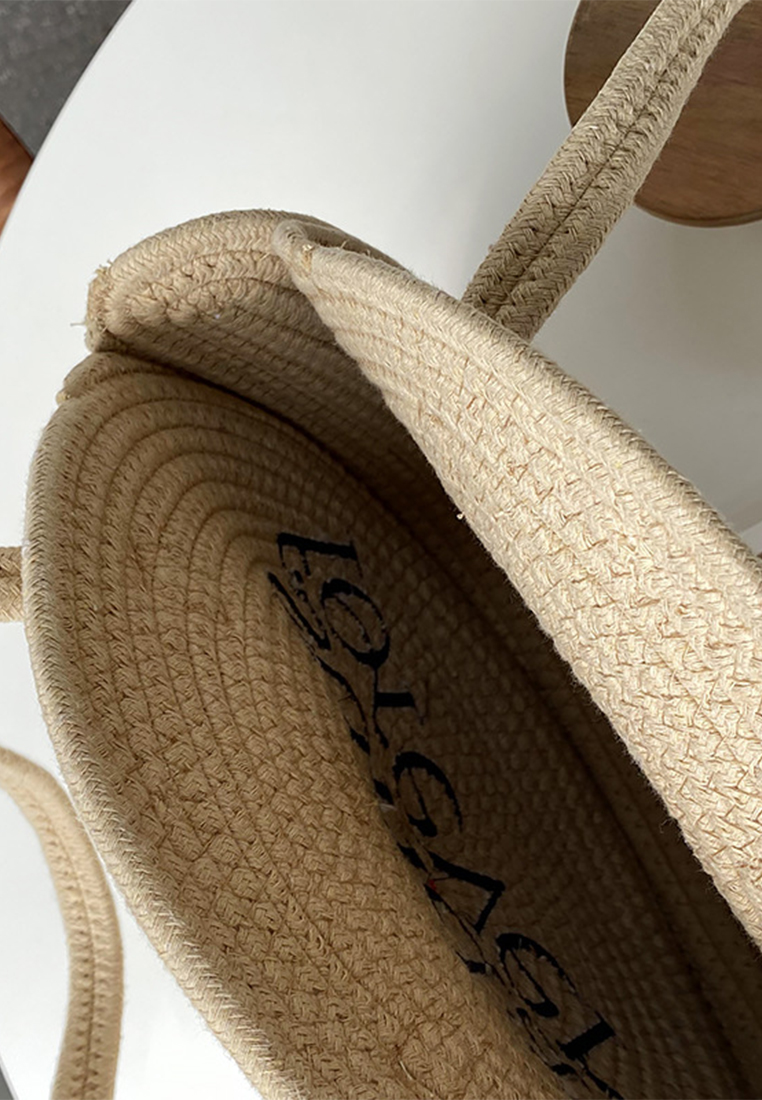 2023 New Handmade Cotton Rope Woven BagSingle Shoulder Bag CA080703