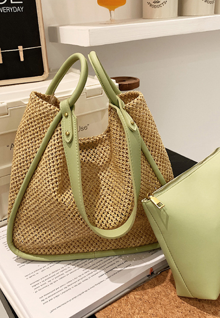 2023 New Women Large Capacity Shopping Bag Tote Bag CA080706WH