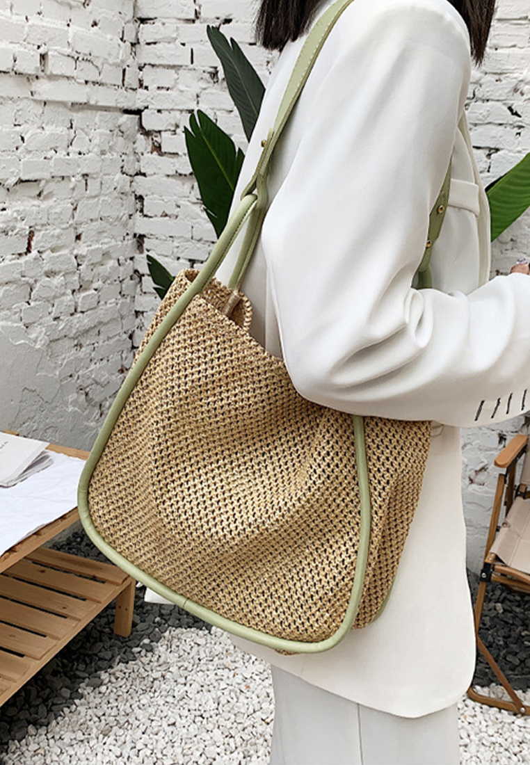 2023 New Women Large Capacity Shopping Bag Tote Bag CA080706WH