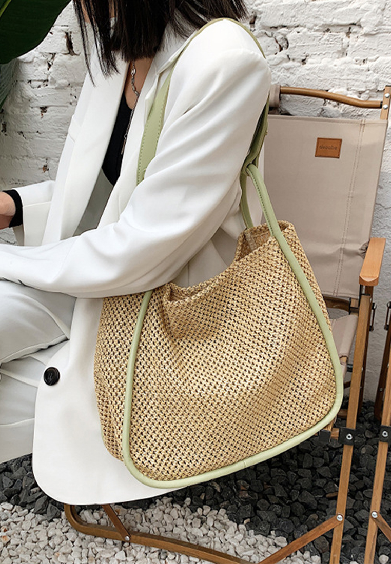 2023 New Women Large Capacity Shopping Bag Tote Bag CA080706WH